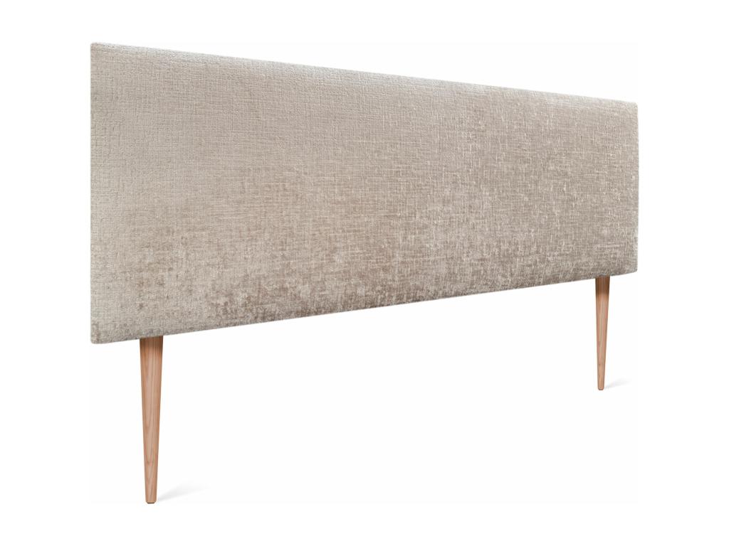 Dormeva Natural Wool Headboard 150x105cm with Bed Legs 150 - Beige VXGC59208