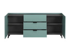 Dormeva blue and black sideboard. BRKS06380
