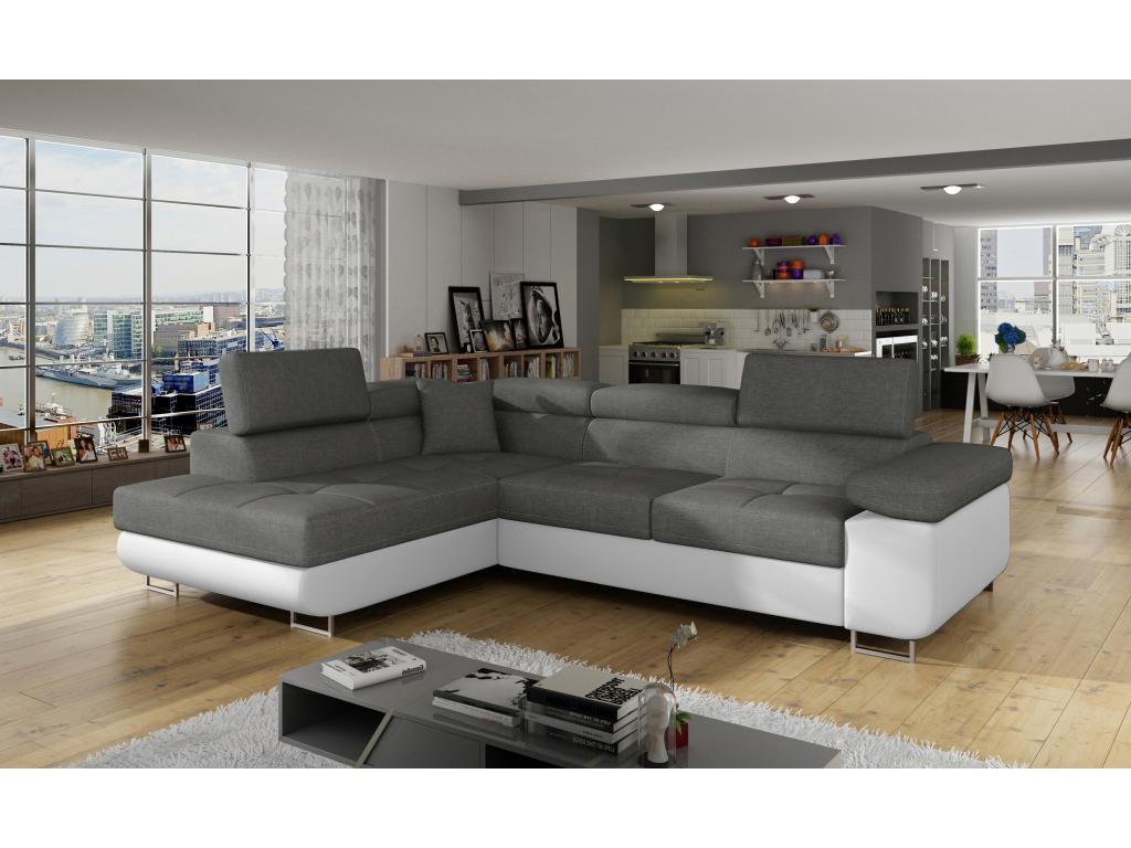 Dormeva Sofa L/Fabric/Grey/White RWYJ53677