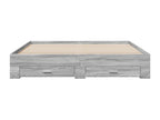 Dormeva grey bed frame with drawers (mattress not included) 180x200 cm XMIG19981