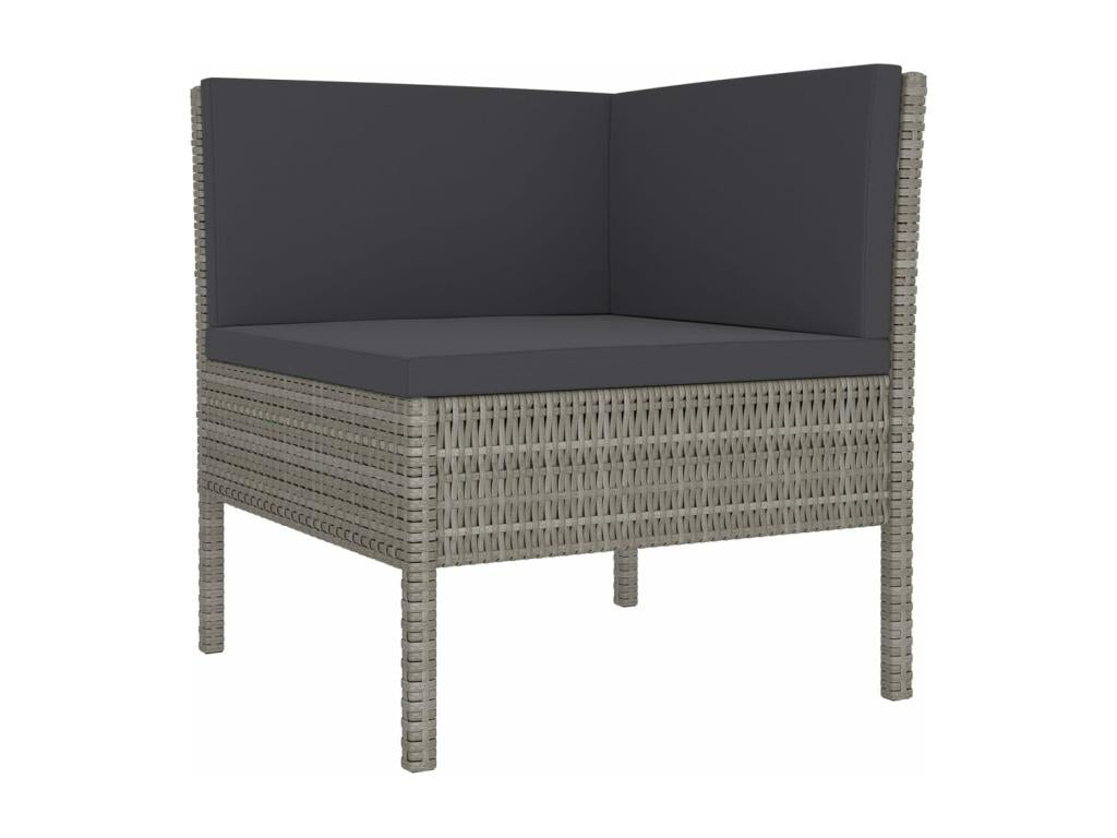 Grey resin garden furniture set 57x69x69 cm 02 0018085 ZATQ78067