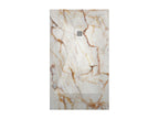 Dormeva 3D Cream Marble Shower Tray with Smooth Finish and Color Grid - 210x80 cm JVFC49734
