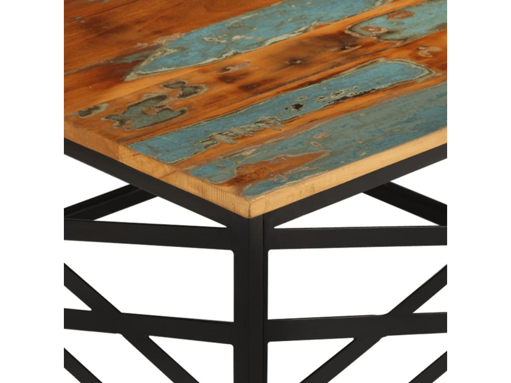 Coffee table 68x68x35 cm Solid reclaimed wood TPDK79031