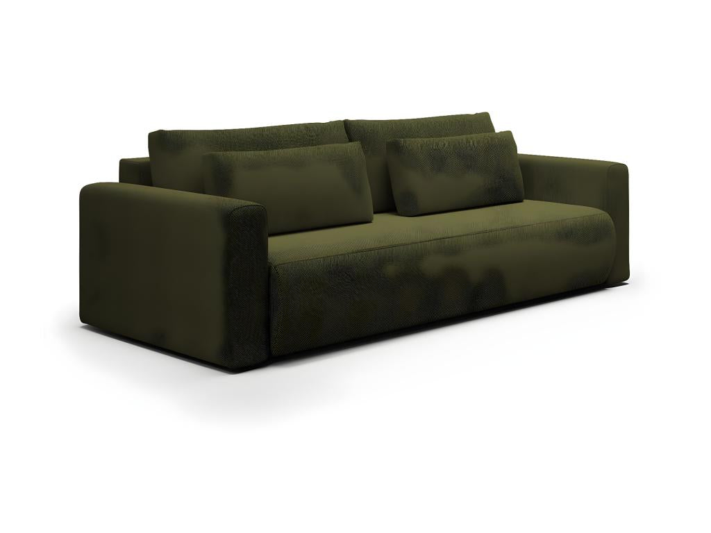 Lysvia 3-seater convertible sofa with storage, Fir Green GYSW90354