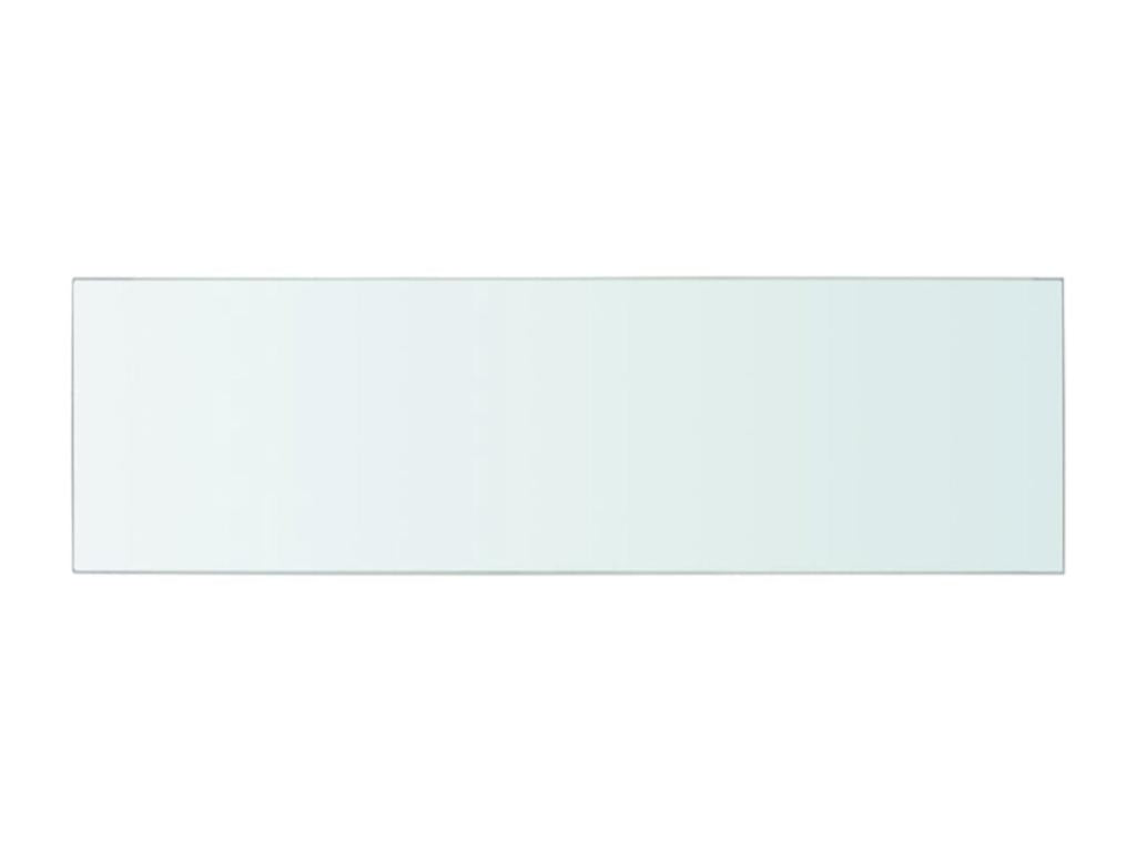 Clear glass shelf panel 40x20 QPNR36508
