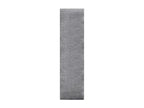 Dormeva Pack of 1 Self-adhesive acoustic wall panels made of eco-friendly wool with shock-absorbing protection, Grey, 60x20cm x1 DCZK98076