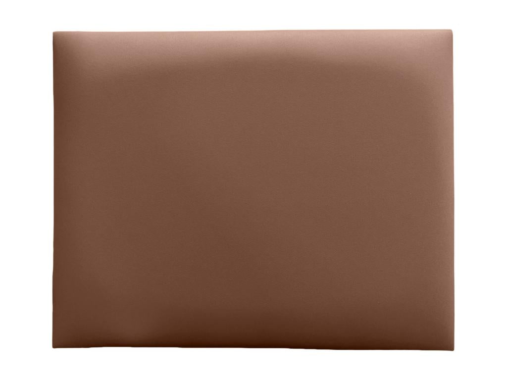 Dormeva Upholstered Headboard in High-Quality Faux Leather, Dormeva Interior Composed of Interchangeable Self-Adhesive Panels, Clay Color, 220 cm JKFP33156
