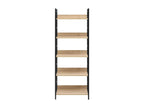 5-tier oak bookcase, 60x27.6x158.5 cm, engineered wood, IVIS33155