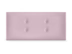 Zensova Faux Leather Headboard with 2 Buttons 95x50cm 90cm Beds - Pink QZXH13689