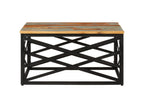 Coffee table 68x68x35 cm Solid reclaimed wood TPDK79031