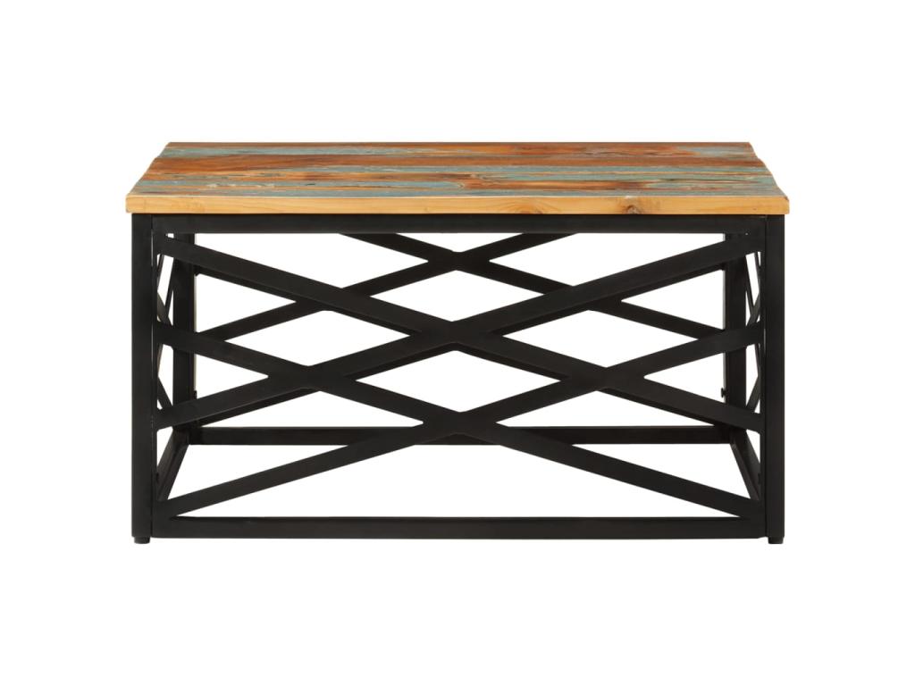 Coffee table 68x68x35 cm Solid reclaimed wood TPDK79031