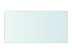 Clear glass shelf panel 40x20 QPNR36508