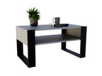 Dormeva 92 Coffee Table Gray / Black KHWR86980
