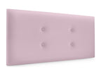 Zensova Faux Leather Headboard with 2 Buttons 95x50cm 90cm Beds - Pink QZXH13689