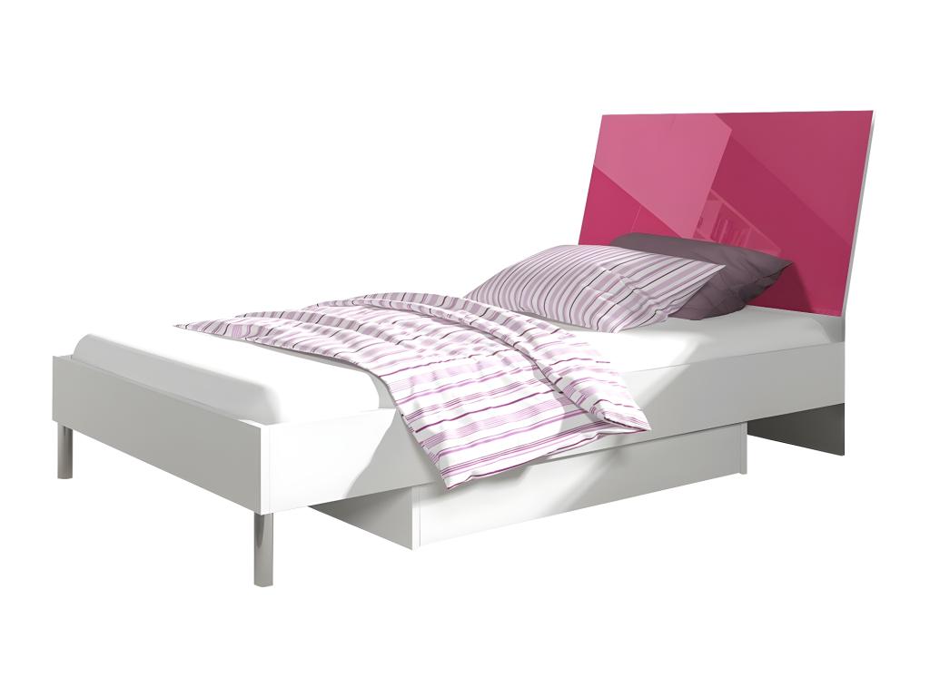 Dormeva 102 Unique Pink Bed 90x200 MDF - Laminate 94x220x91cm DQRF91946