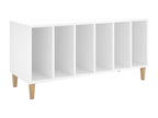 White record cabinet 100x38x48 cm engineered wood RWJL13716