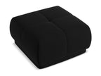 Velvet pouf - black - Dormeva QVMO57158
