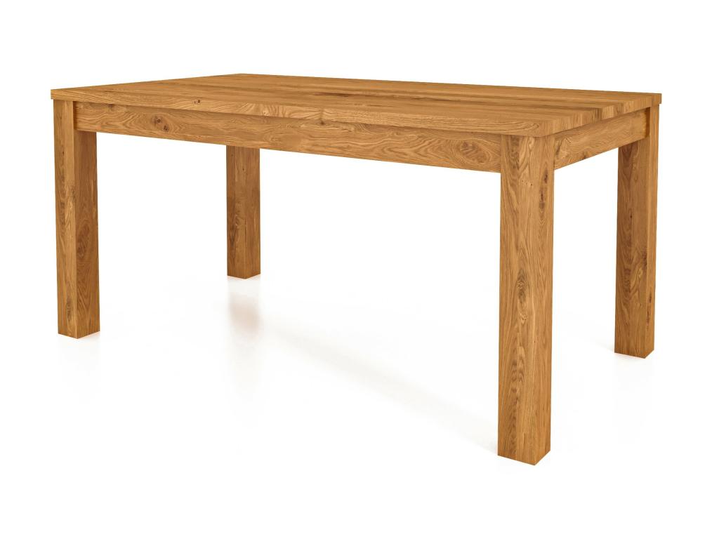 VENTO - Natural oiled wild oak table 100x140 FEIA45893