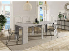 Dormeva Console Extendable Dining Table with Versatile Extensions, Seats Up to 10, 51/237x90h78 cm, Cement, ENEP46995