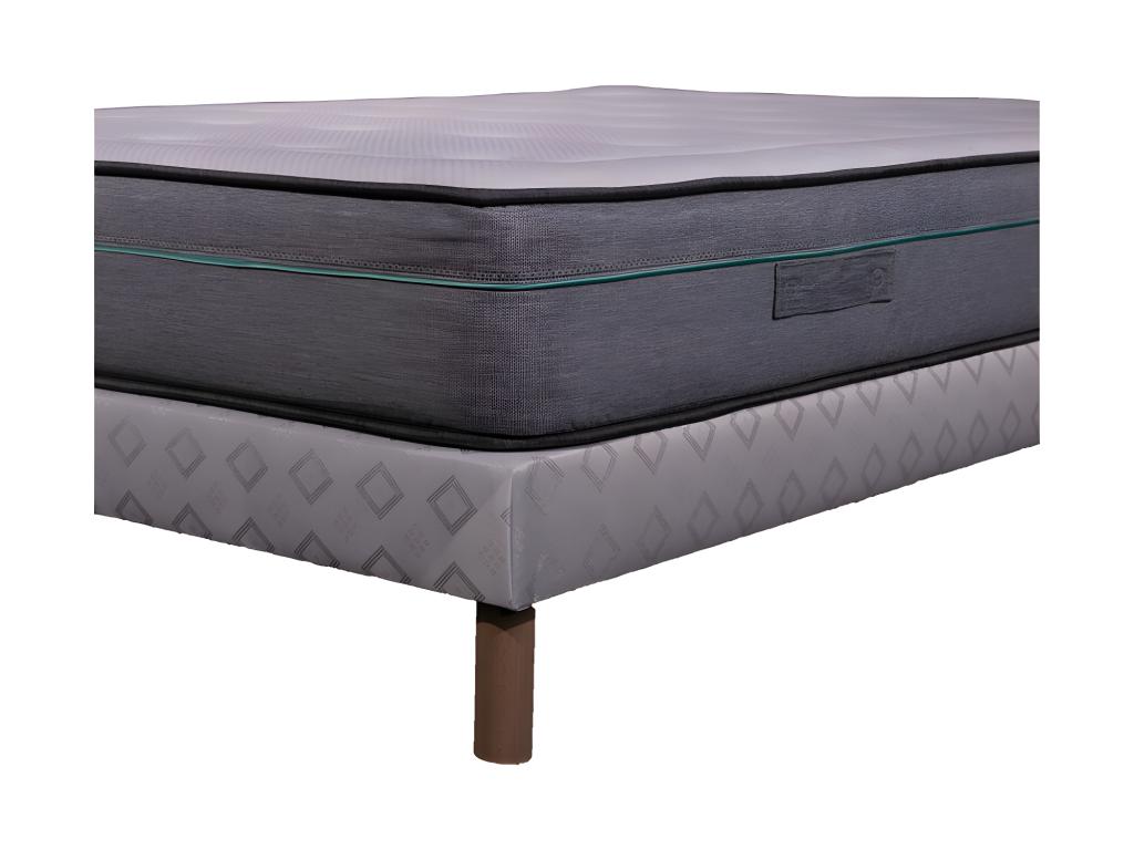 Zensova Foam Mattress Set - 160x200 - Memory Foam Comfort Layer - Zensova White SFGY22916