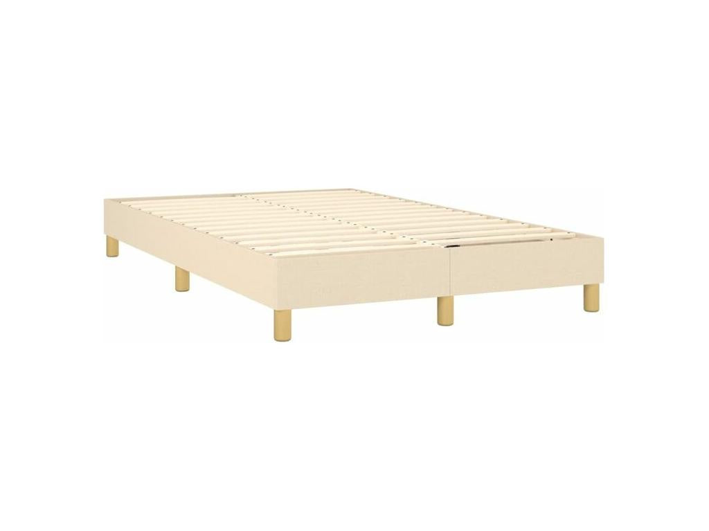 Dormeva bed base with cream mattress 120x200 Fabric YFSD38123