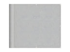Light grey balcony screen 90x1000 cm polyester Dormeva EBOR10138
