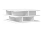 White coffee table 70x70x29 Zensovaingénierie GYQL21218
