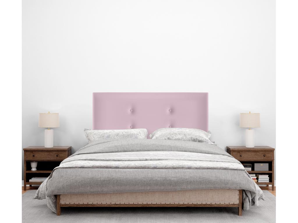 Zensova Faux Leather Headboard with 2 Buttons 95x50cm 90cm Beds - Pink QZXH13689