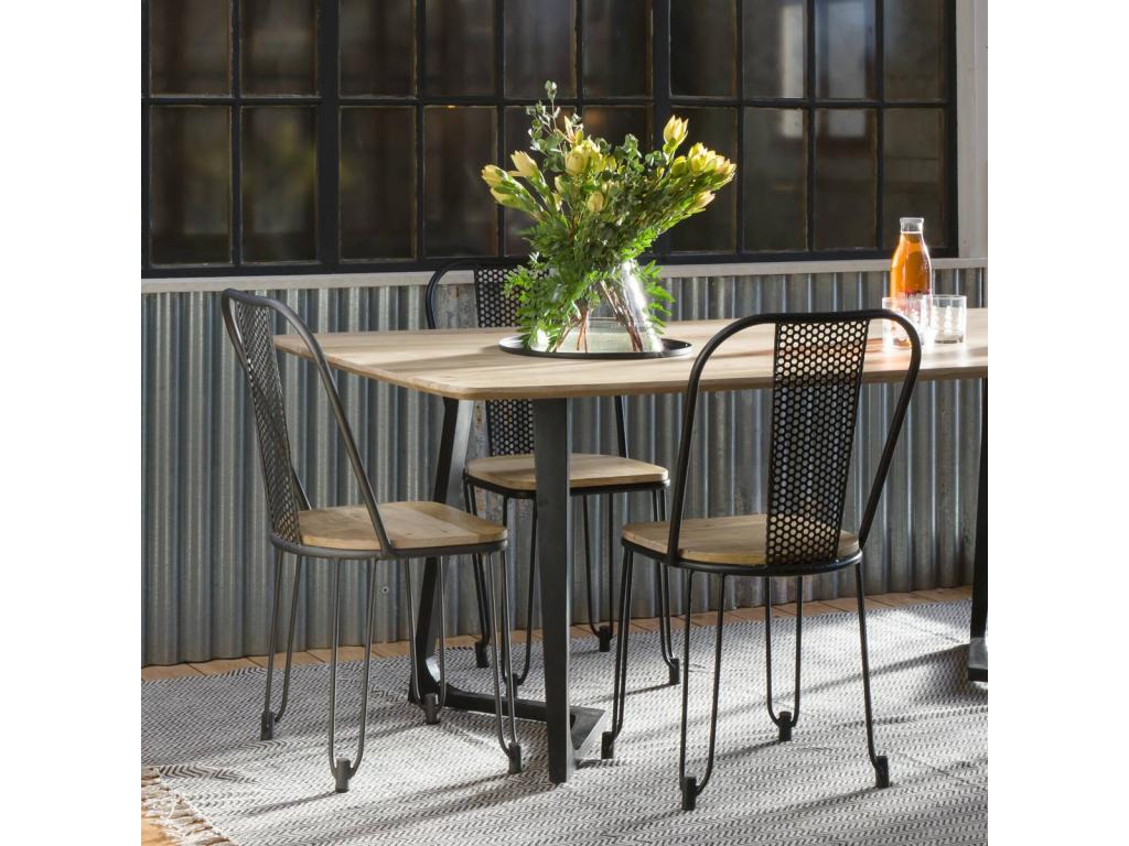 Dormeva MZUU66168 Mango Wood Dining Table