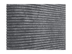 Dormeva Plain Corduroy Headboard with Buttons 135x105 with Bed Legs 120/135/140 - Dark Grey VTNK80816