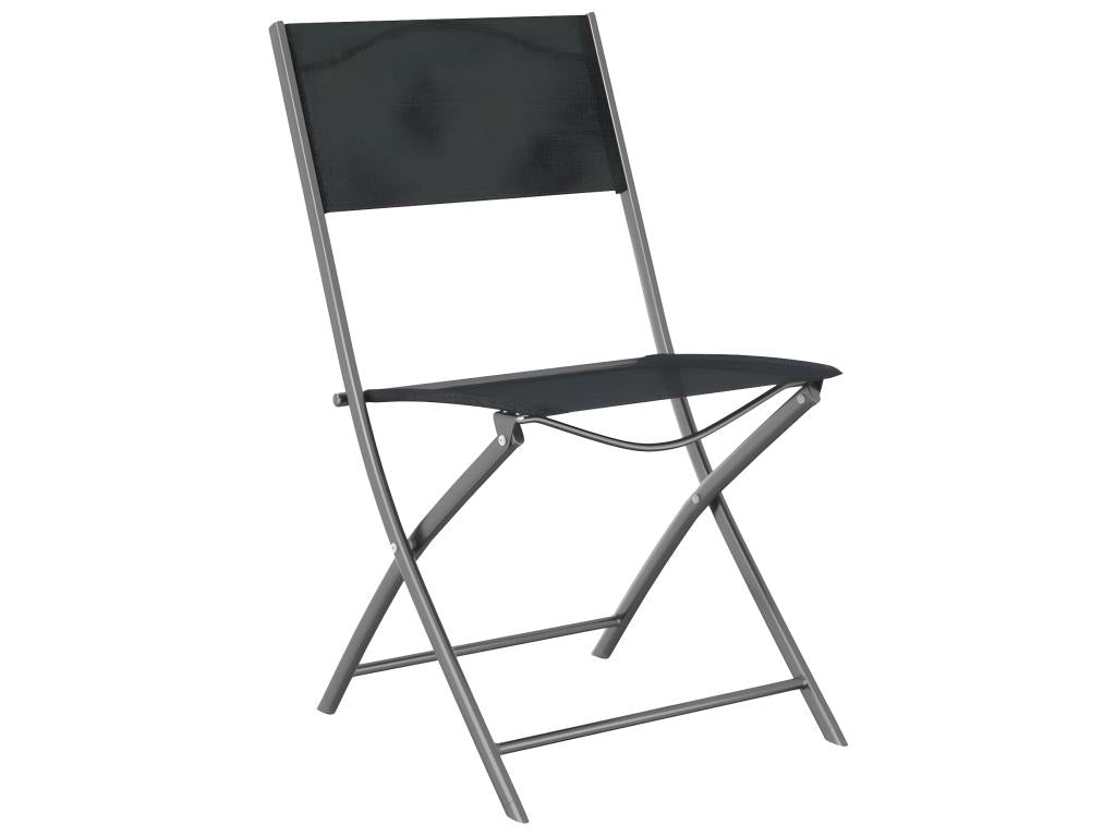 Zensova Folding Outdoor Chairs, Set of 2, Steel and Zensova QNUS04278