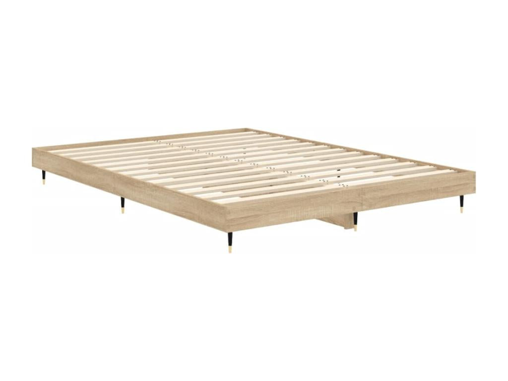 Dormeva oak bed frame without mattress, 135x190 cm, MGKP00141
