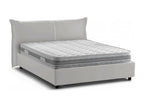 Dormeva double bed, Made in Italy, front opening, with 160x190 cm mattress included, White MNCM86677
