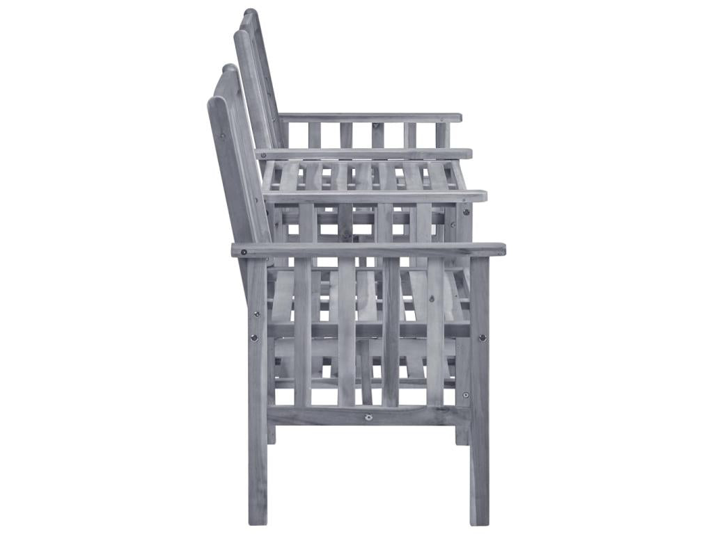 Garden chairs with tea table and cushions, solid Dormeva, 36 MADM63422