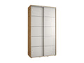 Dormeva 4 Sliding Door Wardrobe 235.2/130/60 2 Doors Dormeva/White/Silver MACK34218