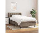 Upholstered bed base with Dormeva 90x200 cm mattress, fabric ECXM69119