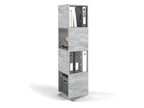 Rotating Concrete-Look Shelf Column 144.2x35.2x35.2 cm (H x W x D) REBS64562