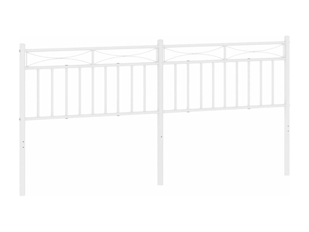 White metal headboard 180cm LNCJ39837