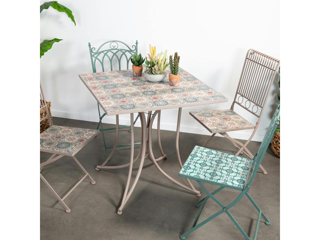 Dormeva pattern garden table 78 cm Dormeva RWVF43568