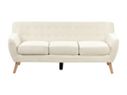 Dormeva Sofa Light Beige Fabric 3-seater RTZO11884