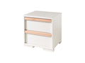 Dormeva 2-Drawer Bedside Table 48cm White OBYS44005