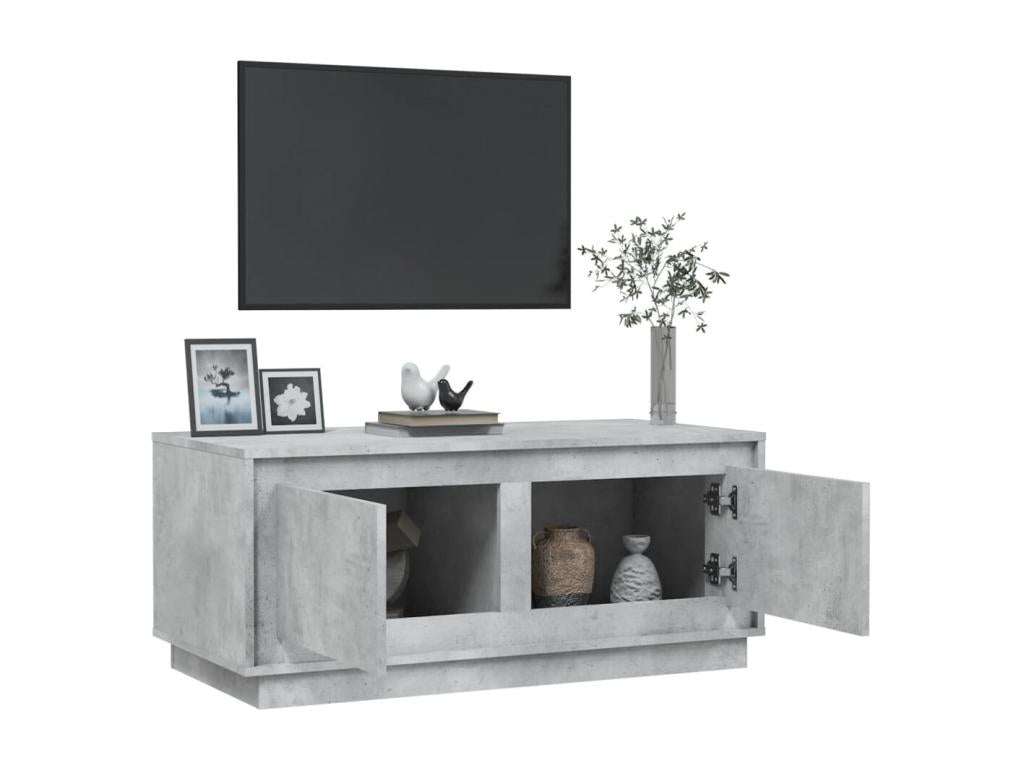 Concrete grey coffee table 102x50x44 cm engineered wood YBCR33612