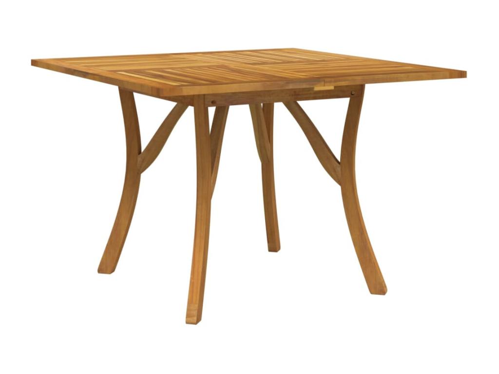 Garden table 110x110x75 cm Solid Dormeva wood YQWX33036