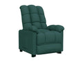 Dark Green Fabric Reclining Armchair JNFX40578