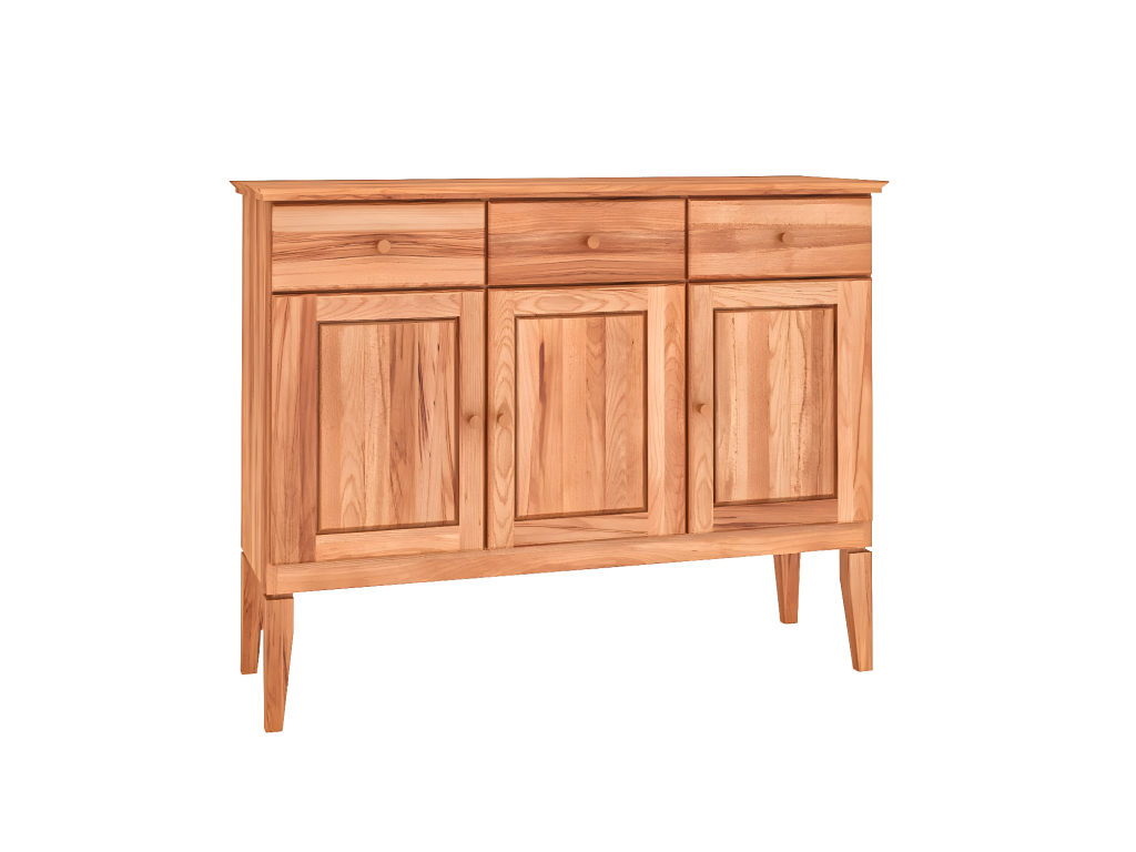 Zensova - Chest of drawers in natural oiled beech heartwood RFDR03375