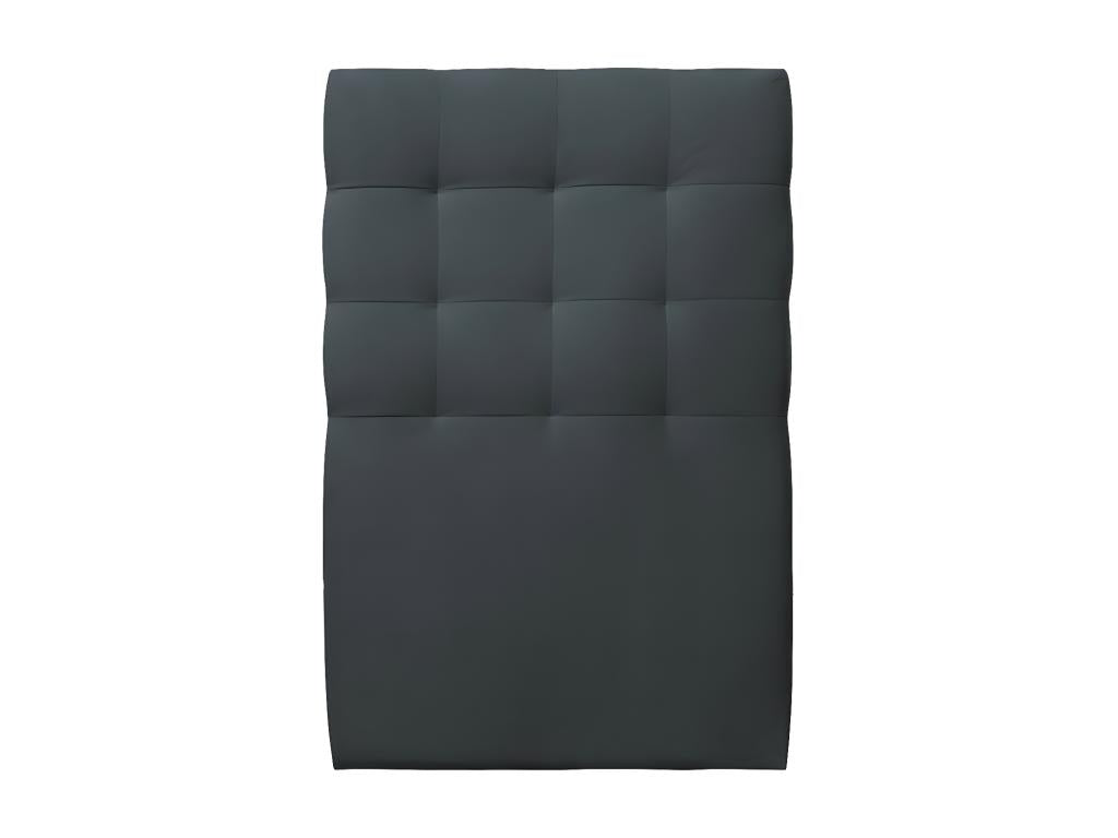 Upholstered Headboard in Anthracite Grey Velvet, 90 cm Wide - 10 cm Thick, Padded WMES10743
