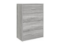 Zensova sideboard gray 60x31x84 cm Zensovaengineering LKHW54045