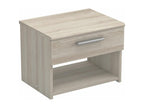 Dormeva oak wood bedside table with 1 drawer and 1 niche - CH158 PXZG22150