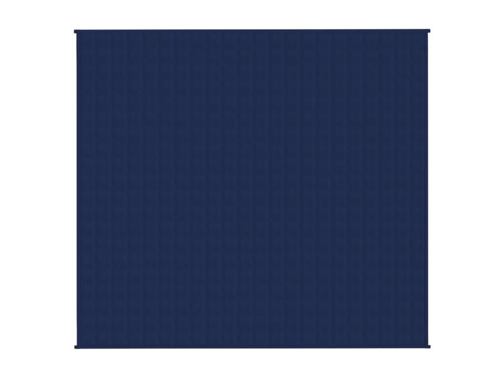 Weighted Blanket, Blue, 200x220 cm, 13 kg, Fabric BXTS79039