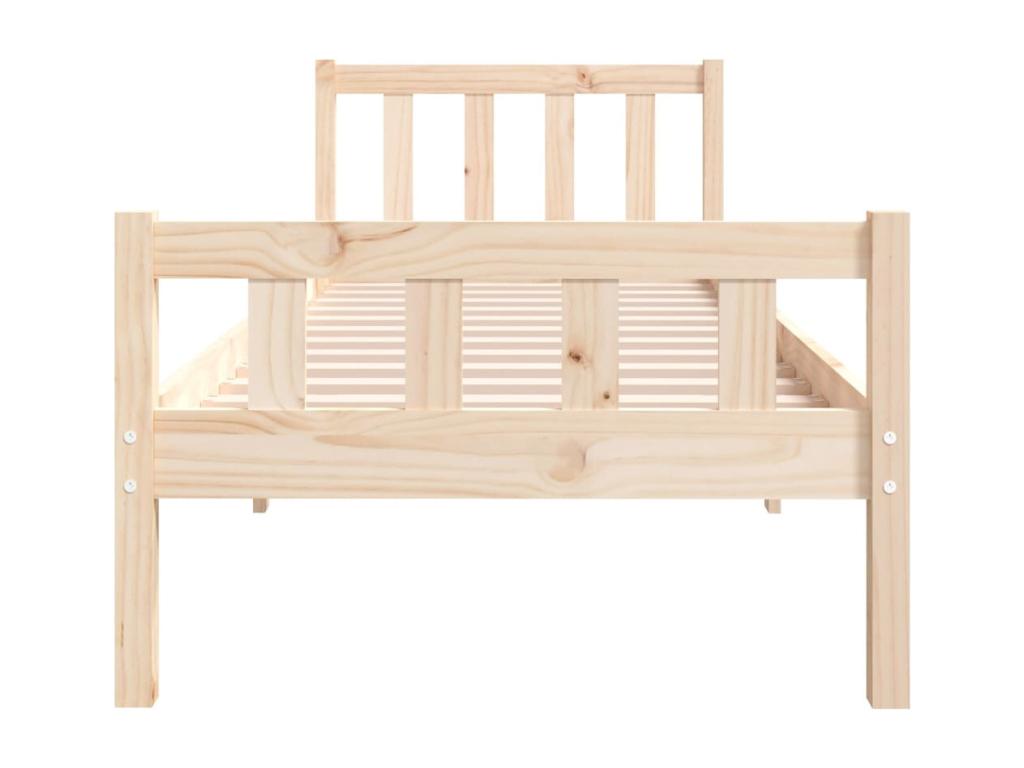 Solid wood bed 75x190 Small single 5 YESC37863